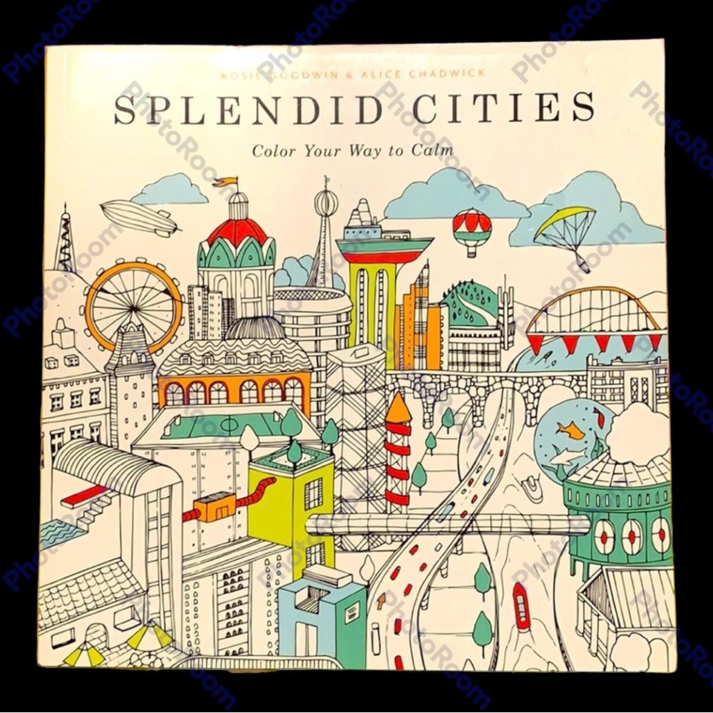 NWOT | Adult Colouring Book | Splendid Cities